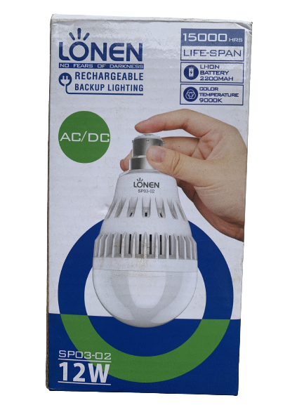 Ampoule LONEN Rechargeable 12w